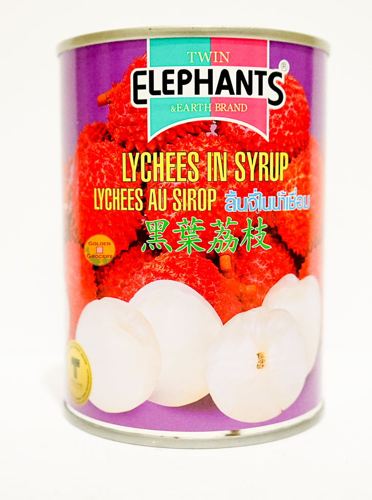 KEL Elephants Lychee Can 565g - goldengrocery