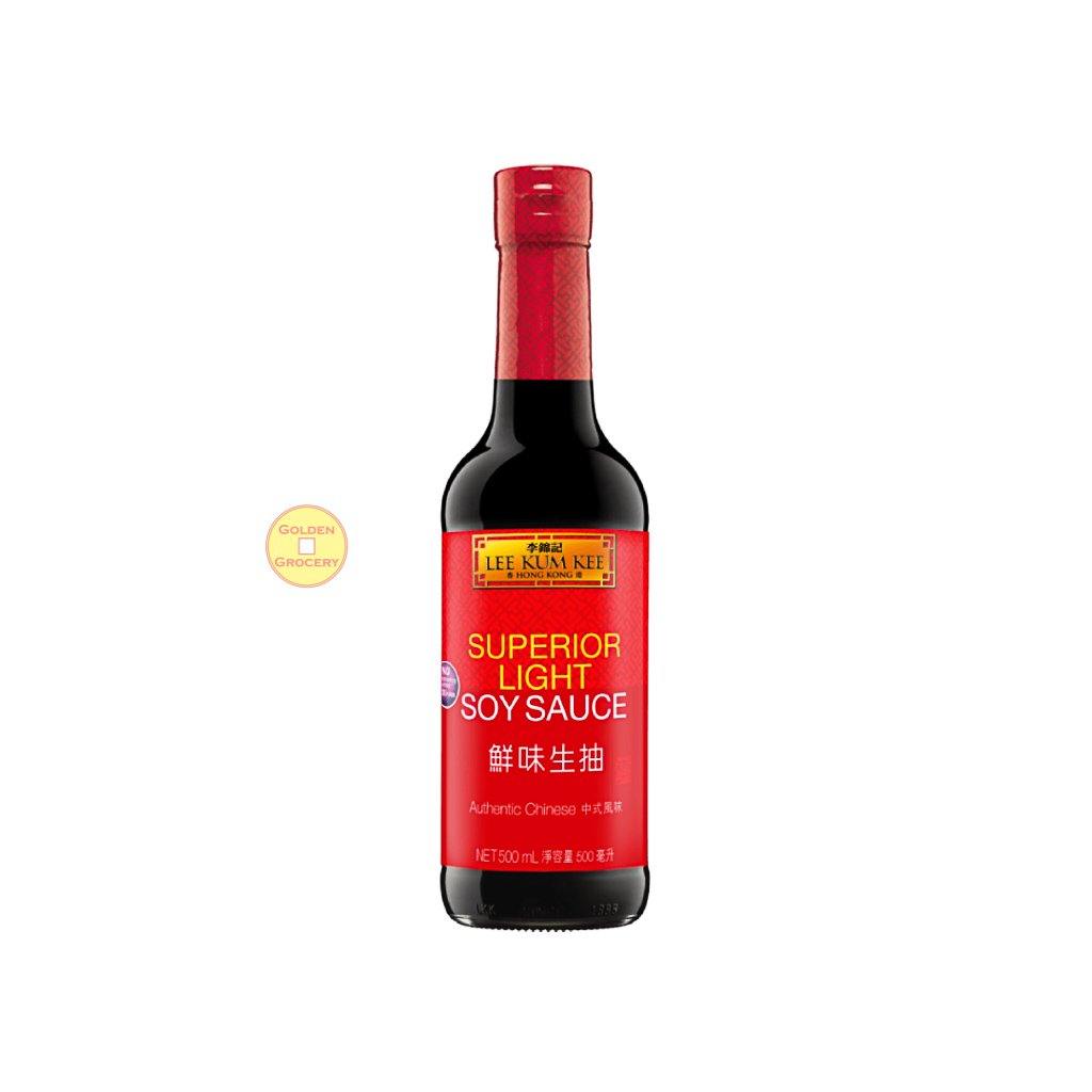 Lee Kum Kee Superior Light Soy Sauce 500ml - goldengrocery