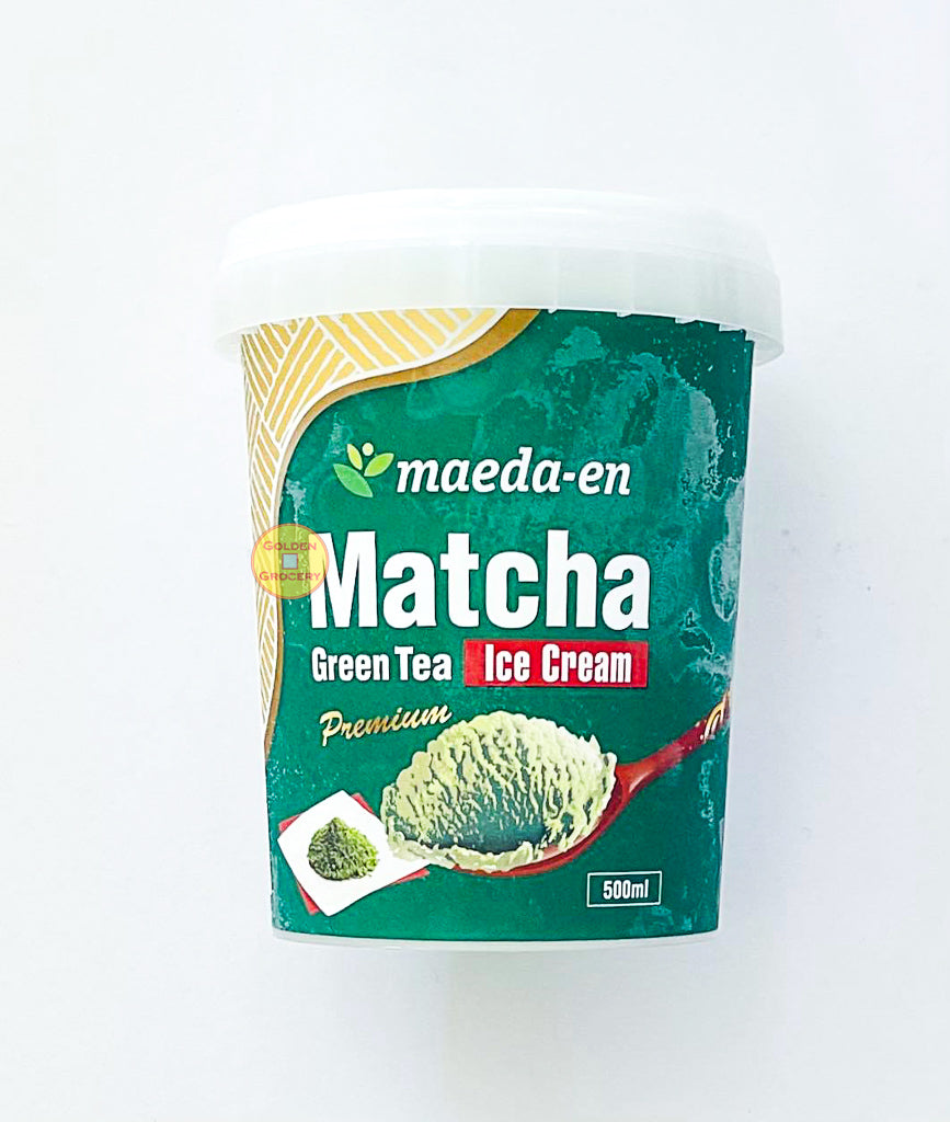 Maeda En Green Tea Ice Cream 500ml - goldengrocery