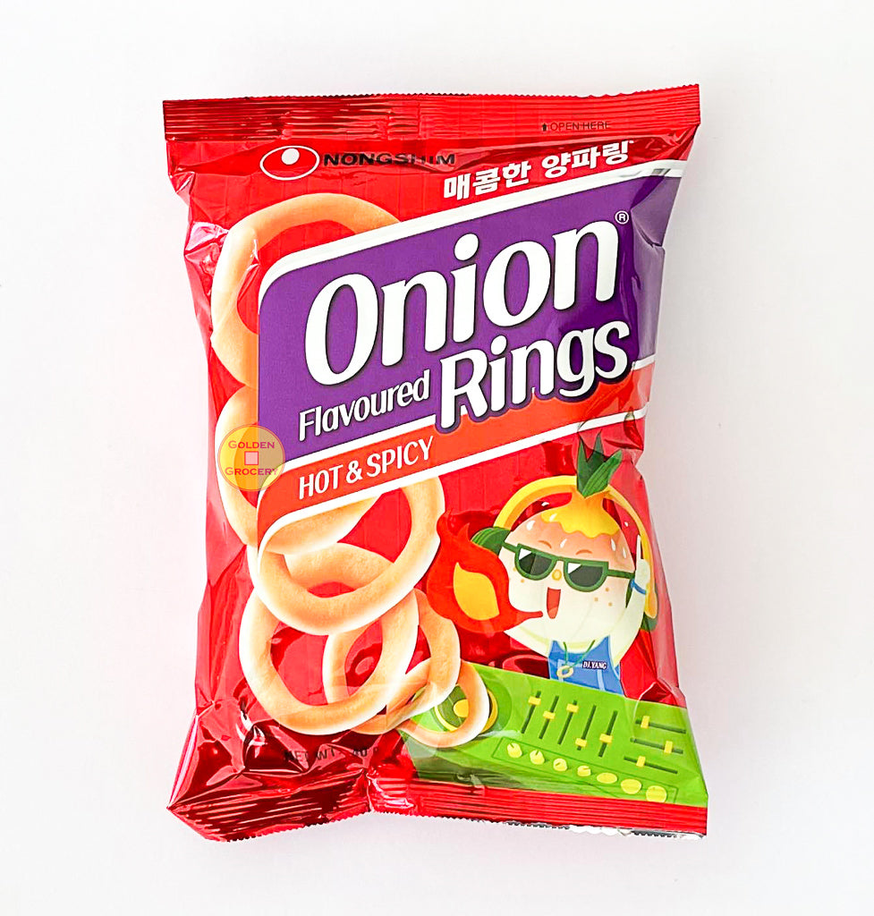 Nong Shim Onion Rings Hot Box 20x40g - goldengrocery