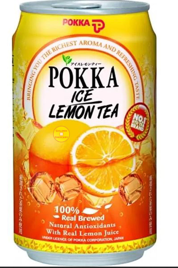 POKKA Lemon Tea Can 24pk - goldengrocery