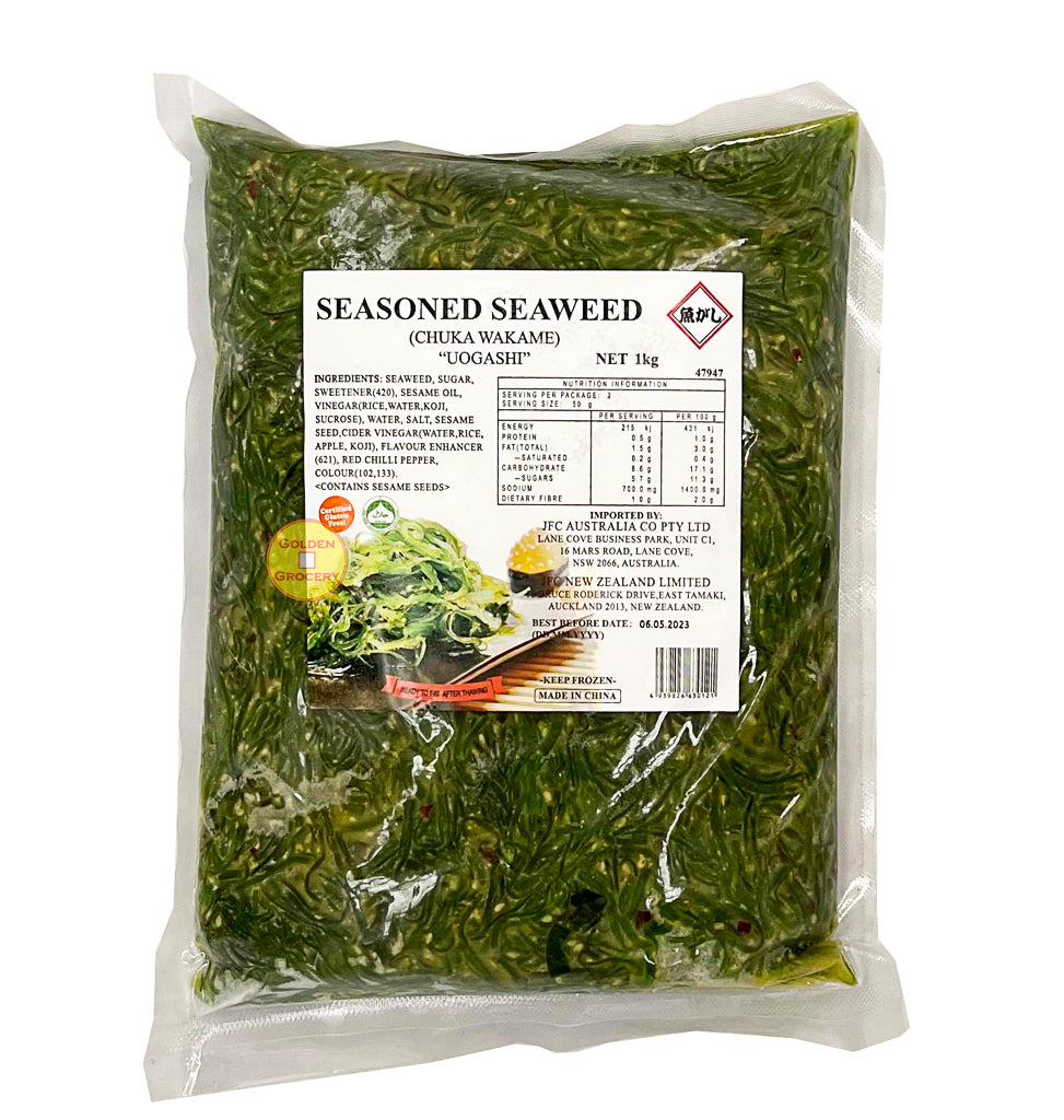 UOGASHI  Seasoned Seaweed Salad 1kg - goldengrocery