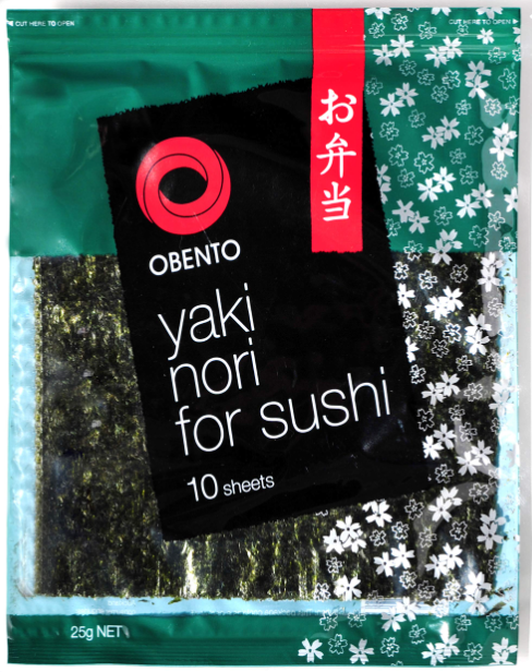 Obento Japanese Yaki Nori For Sushi - goldengrocery