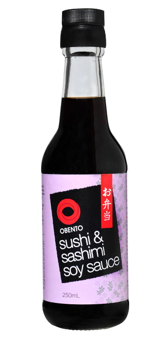 Obento Japanese Sushi & Sashimi Soy Sauce 250ml - goldengrocery