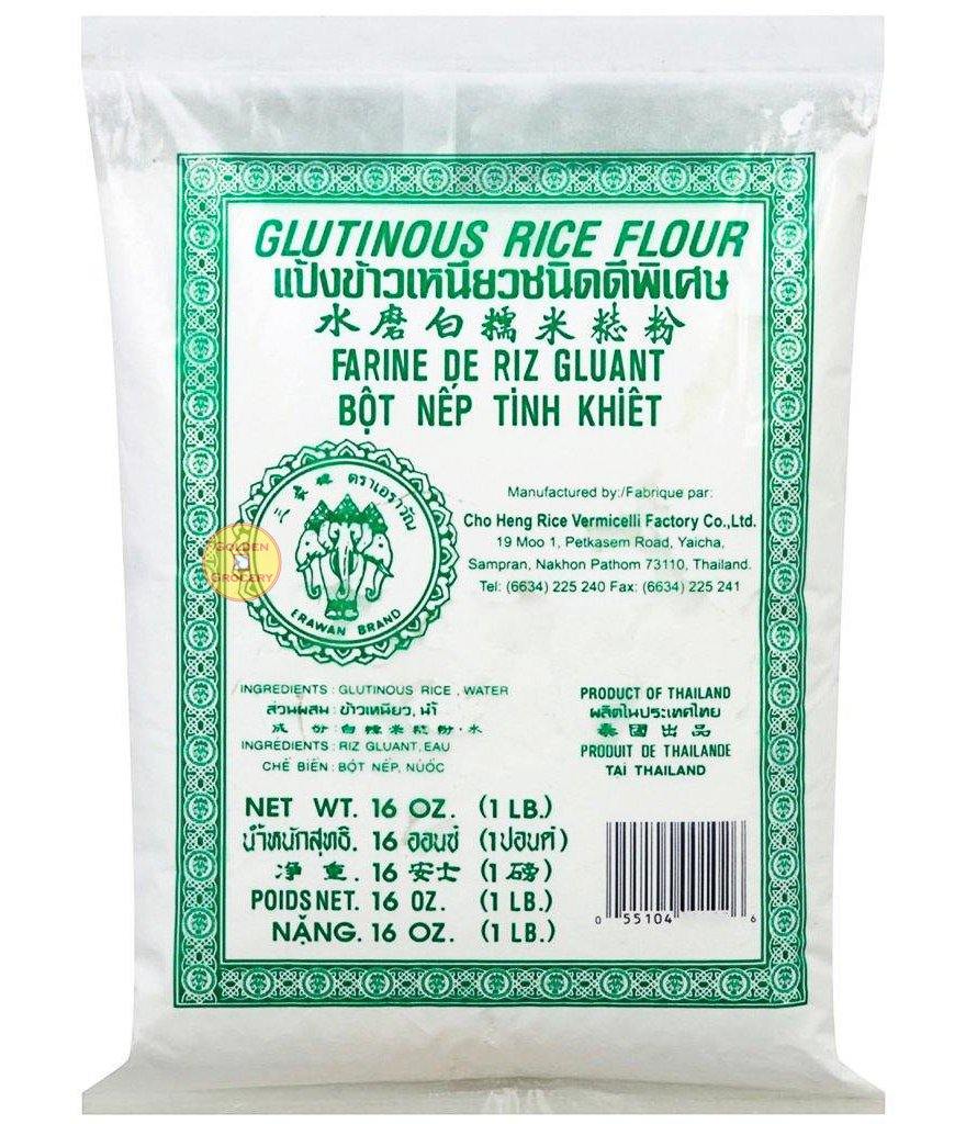 Erawan Glutinous Rice Flour 500g - goldengrocery