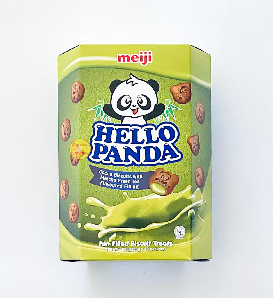 Hello Panda Large Green Tea 260g - goldengrocery