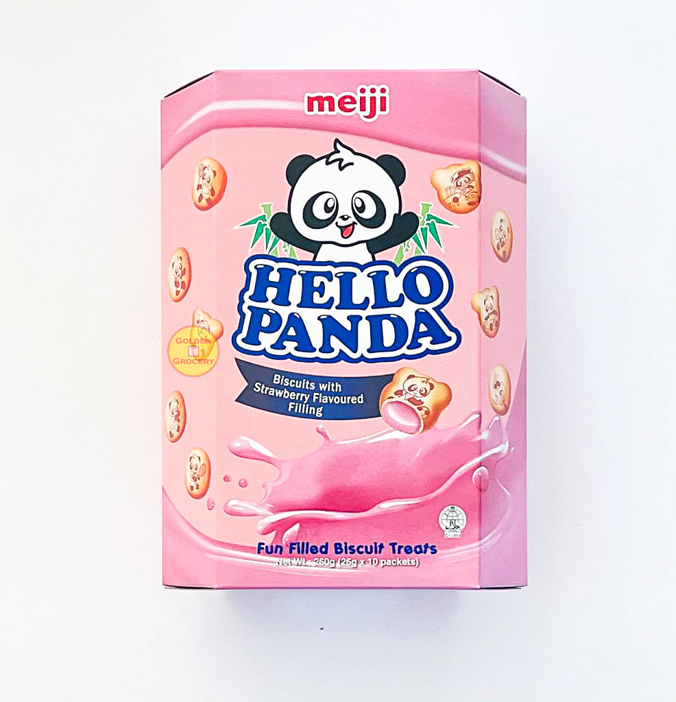 Hello Panda Large Strawberry 260g - goldengrocery