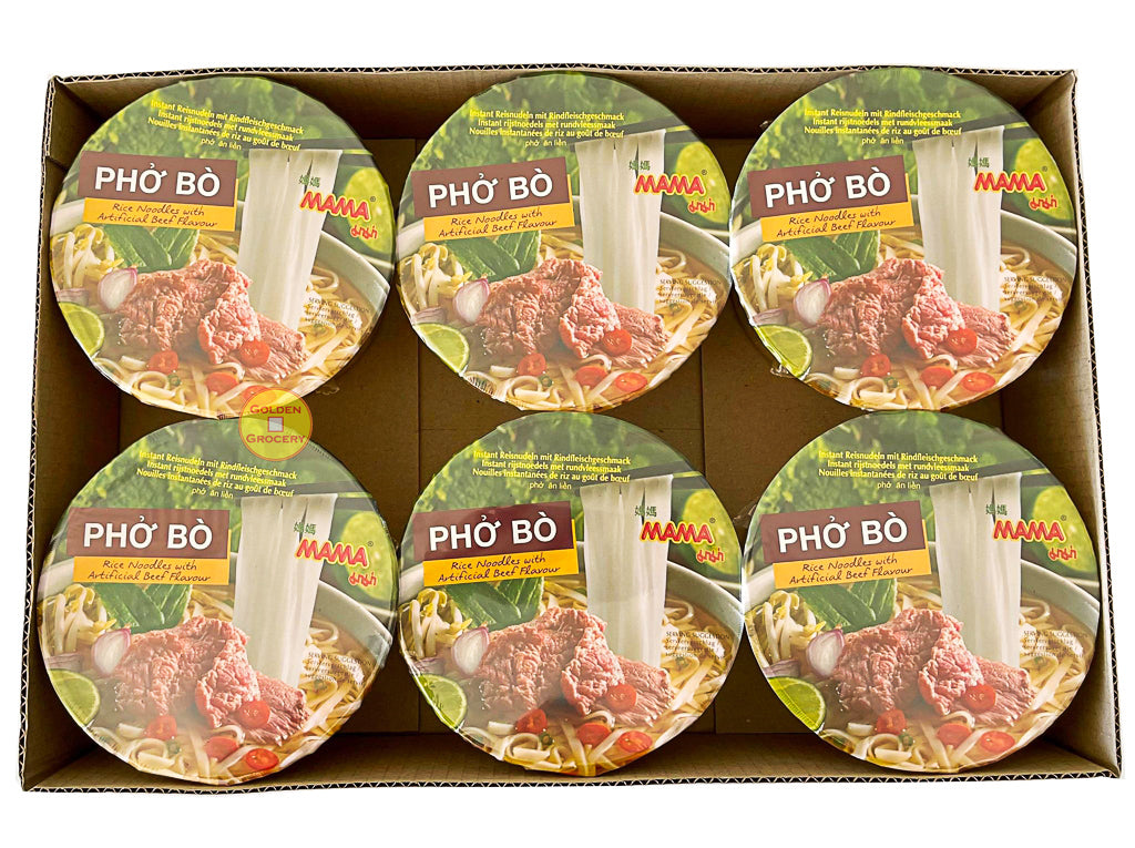 Mama Bowl Pho Bo 65g Box - goldengrocery