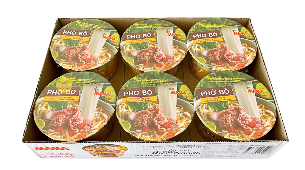 Mama Bowl Pho Bo 65g Box - goldengrocery