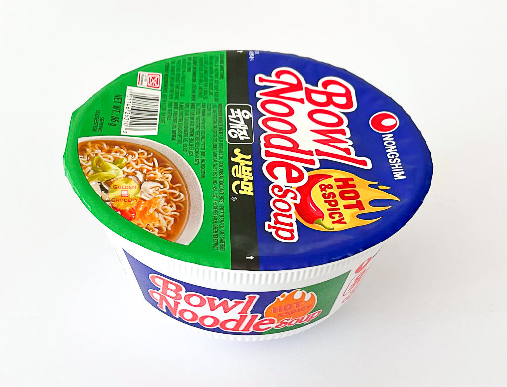 Nong Shim Hot and Spicy Bowl Box - 6pk - goldengrocery