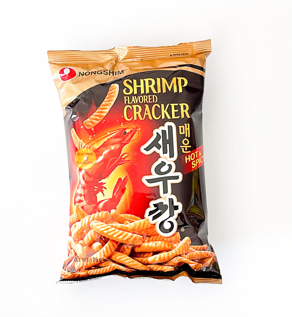Nongshim Shrimp Cracker Hot 75g - goldengrocery