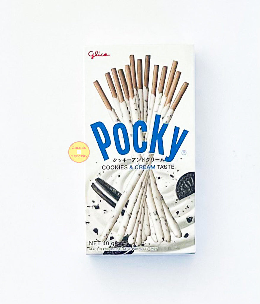 Pocky Cookie & Cream 47g - goldengrocery