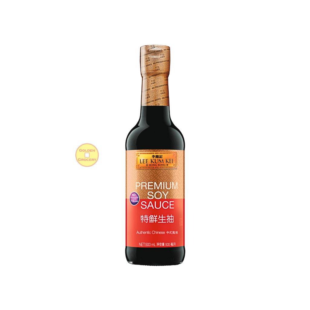 Lee Kum Kee Premium Soy Sauce 500ml - goldengrocery